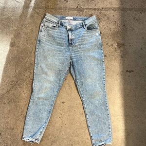 NWOT Abercrombie Curve Love Skinny High-Rise Jeans, Size 18L